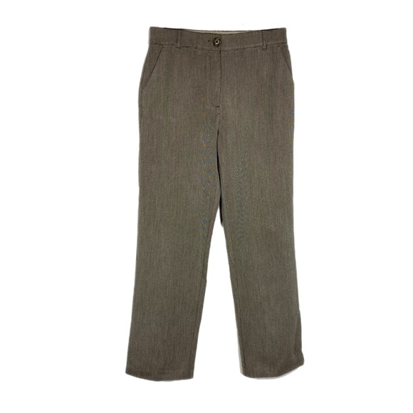 Laura Scott Women’s Comfort Waist Houndstooth Career Pants - Picture 1 of 8